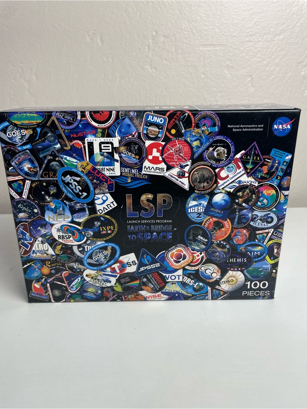 LSP Launch Services Program 100-Piece Puzzle - Blue